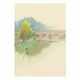 All of a sudden, I could only see with one eye by Jack Witt, Watercolor on paper, sold May 2023