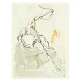 Hell Canto 25 , from The Divine Comedy by Salvador Dalí, Wood engraving in colors, sold Apr 2023