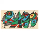 Escultor - Japan by Joan Miró, Lithograph in colors, sold Apr 2023