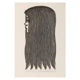 Moppet by Jacques Hnizdovsky, Woodcut on Japan paper, sold Apr 2023