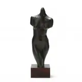 Torso by Helena Simkhovitch, Patinated cast bronze, sold Apr 2023