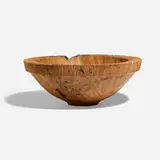 Bowl by Al Stirt, 1988, big leaf maple burl, sold Jan 2026