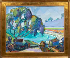 Monterey Bay by James Hartmen, 2012, oil on canvas, sold Sep 2024