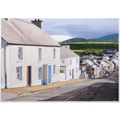 Ardara by Stan Beckman, watercolor on hardboard, sold Sep 2024
