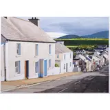 Ardara by Stan Beckman, watercolor on hardboard, sold Sep 2024