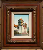 Untitled by Eugene Schmidt, oil on canvas, sold Sep 2024