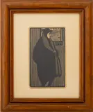 Henry Irving as Louis XV by Edward Gordon Craig, 1899, Lithograph in Colors, sold Jan 2026