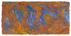 Abstract Composition by Andy Miller, Oil on Canvas, sold Jan 2026