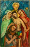 Everyman by Thea Thalie, Oil on Canvas, sold Jan 2026