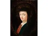 Madonnenbildnis by Scipione Pulzone il Gaetano, oil, offered Sep 2015