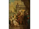 Esther vor Ahasver by Jacopo Amigoni, oil on canvas, offered Jul 2015