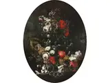 Blumenstillleben by Margherita Caffi, oil on canvas, sold Jun 2024