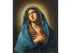 Madonna in Ekstase by Guido Reni, oil on canvas, offered Jun 2026