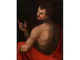 Der Heilige Johannes der Täufer by Alessandro Allori, oil on panel, sold Dec 2018