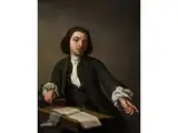 Künstlerportrait by Jan Josef Horemans d. J., oil, offered Mar 2015