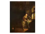 Kücheninterieur mit Junger Magd by Willem Kalf, oil on panel, offered Dec 2024