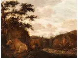 Untitled by Gillis Claesz. de Hondecoeter, oil on panel, offered Sep 2022
