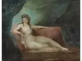 Dame mit by Andrea Appiani d.Ä., pastel, offered Mar 2023