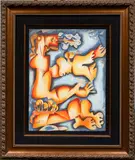 Untitled by Alexandra Nechita, 2003, lithograph, sold Sep 2024