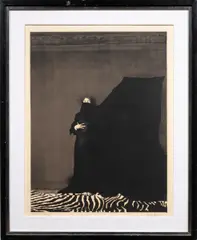 Derriere le Rideau by Paul Wunderlich, 1967, lithograph, sold Sep 2024