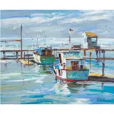 Untitled by Pamela Glover, oil on canvas, sold Oct 2024