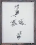 Abstract Figure by Domenick Capobianco, 2013, Ink on Paper, sold Jan 2026