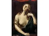 Die Büssende Maria Magdalena by Guido Reni, oil on canvas, sold Sep 2025