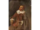 Der Geigenspieler by Jan Miense Molenaer, oil on panel, offered Sep 2024