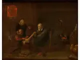 Der Medicus by Egbert van Heemskerck d. Ä., oil on panel, offered Sep 2019