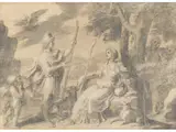 Mythologische Szene by Andrea Appiani d.Ä., pencil, offered Dec 2025