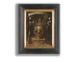 Memento Mori by Jacopo Ligozzi, oil on paper, sold Dec 2025