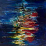 The Reflection by David Reposar, oil on canvas, sold Oct 2024