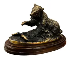 Untitled by Terrell O'Brien, Bronze 5"x8.25". Excellent condition, sold Jul 2026