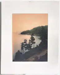 Untitled by Darius Kinsey, Photograph 13"x10" Image 20"x16" Matted. Hinged at top, sold Jul 2026