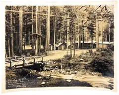948th Company CCC - Camp Carbon River by Clark Kinsey, Photograph 11"x14" Sheet. Loose, sold Jul 2026