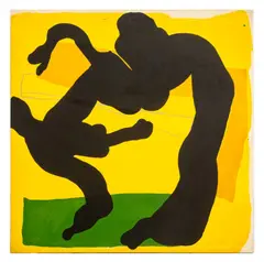 Rope Dancer #27 by Jack Roth, 1980, Acrylic on Canvas, sold Jan 2026