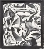 Central States by Richard Kalina, 1985, Oil on Canvas, sold Jan 2026