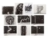 Ten Poet's House Compositions by Domenick Capobianco, Ink on Paper, sold Jan 2026