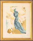 The Borders of the Phlegethon" (Plate 15) by Salvador Dalí, Lithograph in Colors, sold Jan 2026