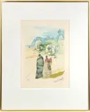 Avarice and Prodigality" (Canto 20) by Salvador Dalí, 1960, Woodcut Print in Colors, sold Jan 2026