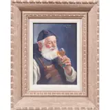 Drinking Man by Fritz Muller, oil on board, sold Oct 2024