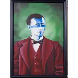 Thomas by Karl Jahnke, 2008, oil on canvas, sold Oct 2024