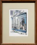 Perigueux by Stan Beckman, watercolor, sold Oct 2024