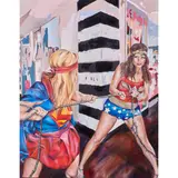 Untitled by Ashley Thurston, oil on canvas, sold Oct 2024