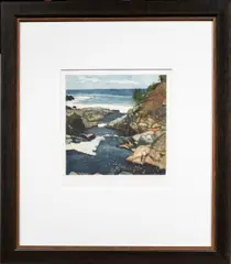 Untitled by Anita Toney, etching with aquatint, sold Oct 2024