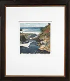 Untitled by Anita Toney, etching with aquatint, sold Oct 2024