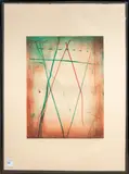 Untitled by James Groff, etching with aquatint, sold Oct 2024