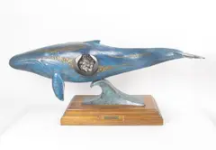 Untitled by Don Hedin, bronze on wood base, sold Oct 2024
