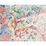Still Life with Pears by Marie Brumond, 1977, watercolor, sold Nov 2024