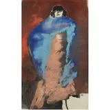 Untitled by Carl Sprinchorn, watercolor, sold Nov 2024